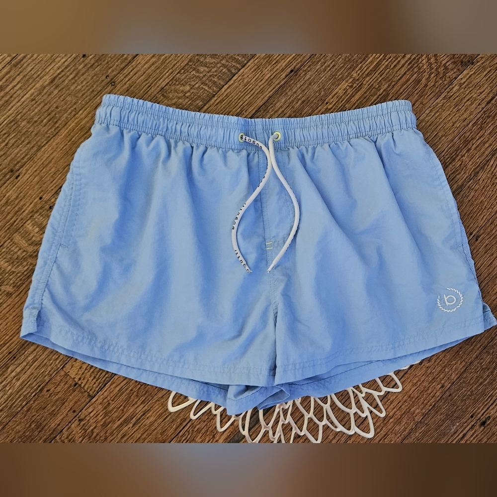 Bugatti Light Blue Men's Swim Trunks Size Large 2in Inseam
